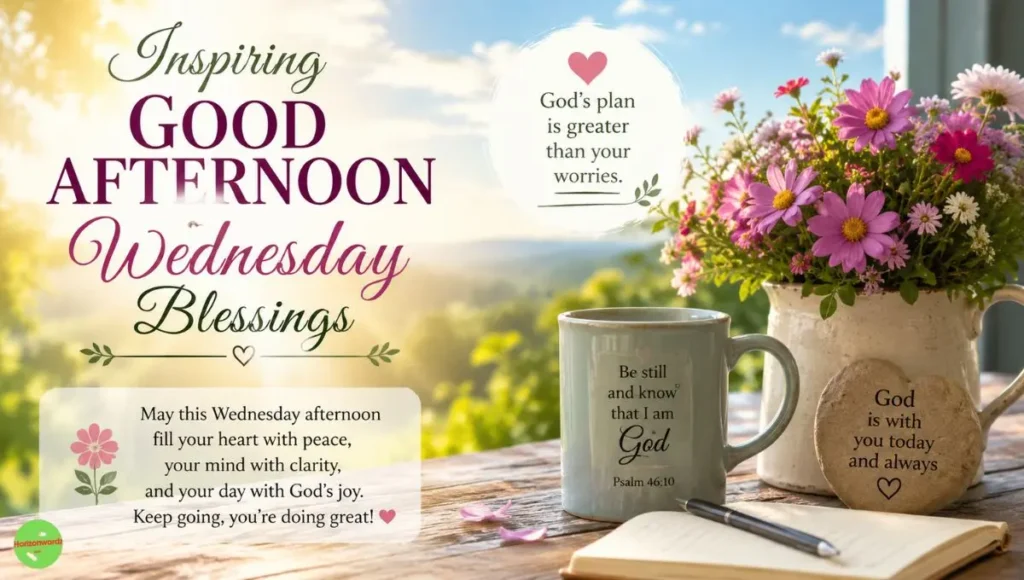 Inspiring Good Afternoon Wednesday Blessings