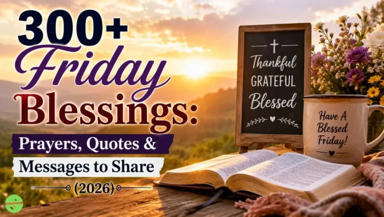 300+ Friday Blessings: Prayers, Quotes & Messages to Share (2026)