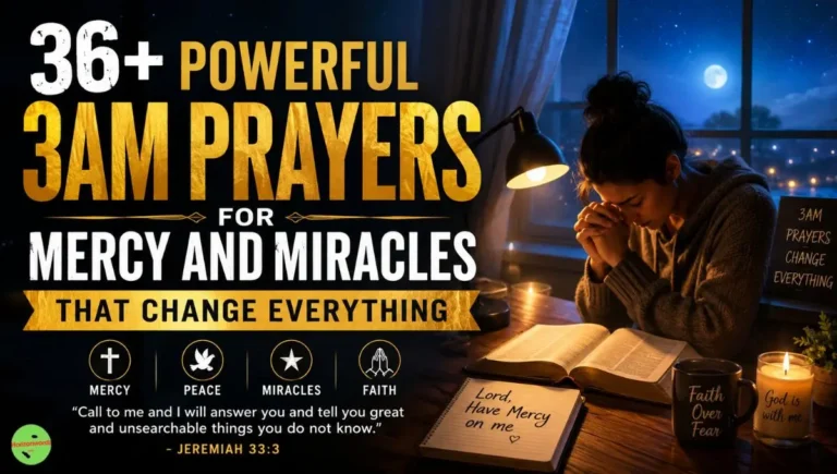 36+ Powerful 3AM Prayers for Mercy and Miracles That Change Everything