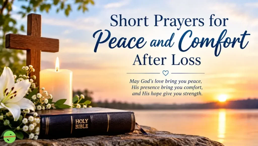 Short Prayers for Peace and Comfort After Loss