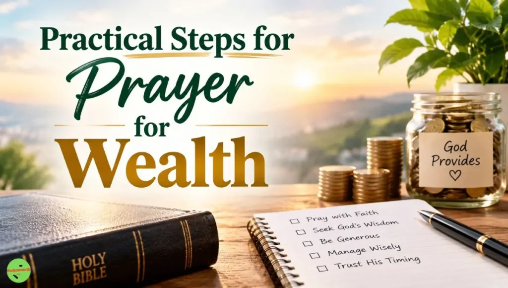 Practical Steps for Prayer for Wealth
