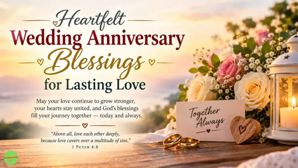 Heartfelt Wedding Anniversary Blessings for Lasting Love