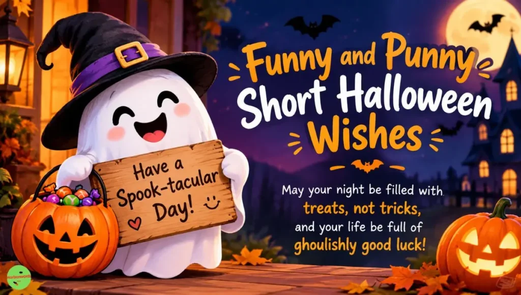 Funny and Punny Short Halloween Wishes 