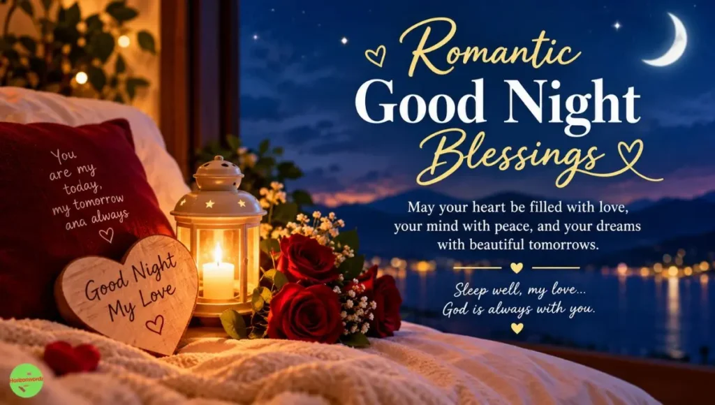 Romantic Good Night Blessings Images