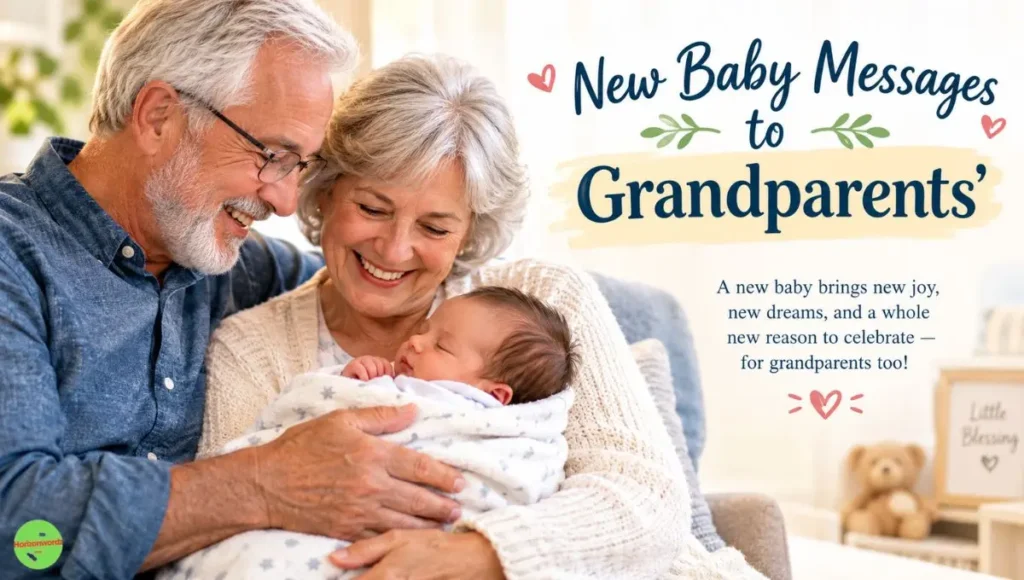 New Baby Messages to Grandparents