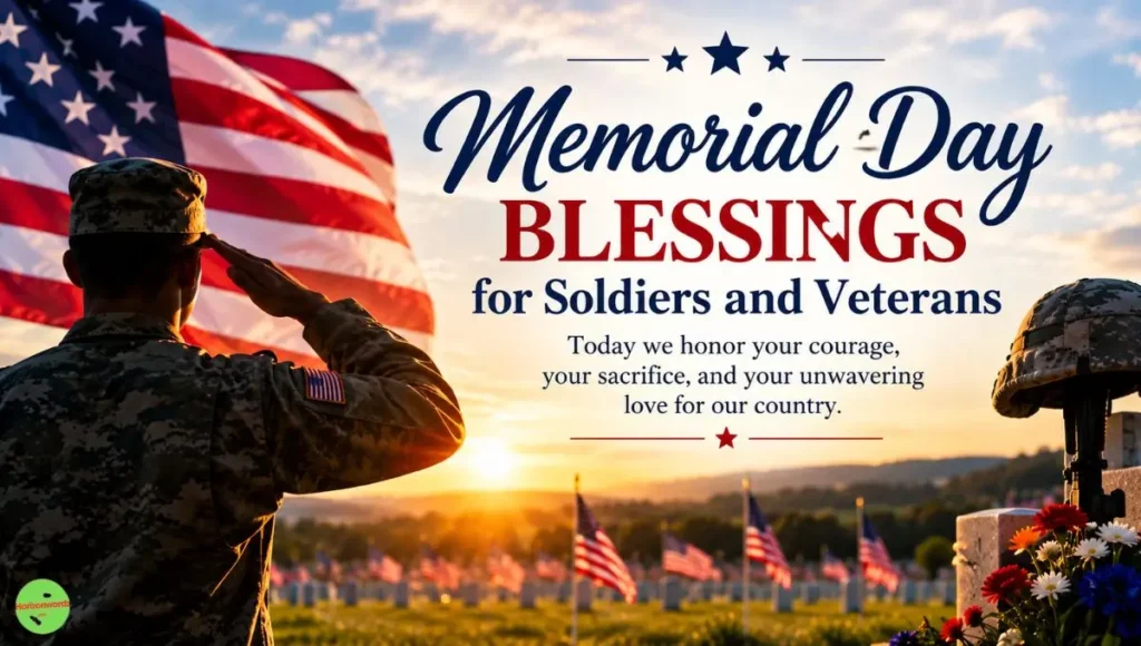 Memorial Day Blessings for Soldiers and Veterans