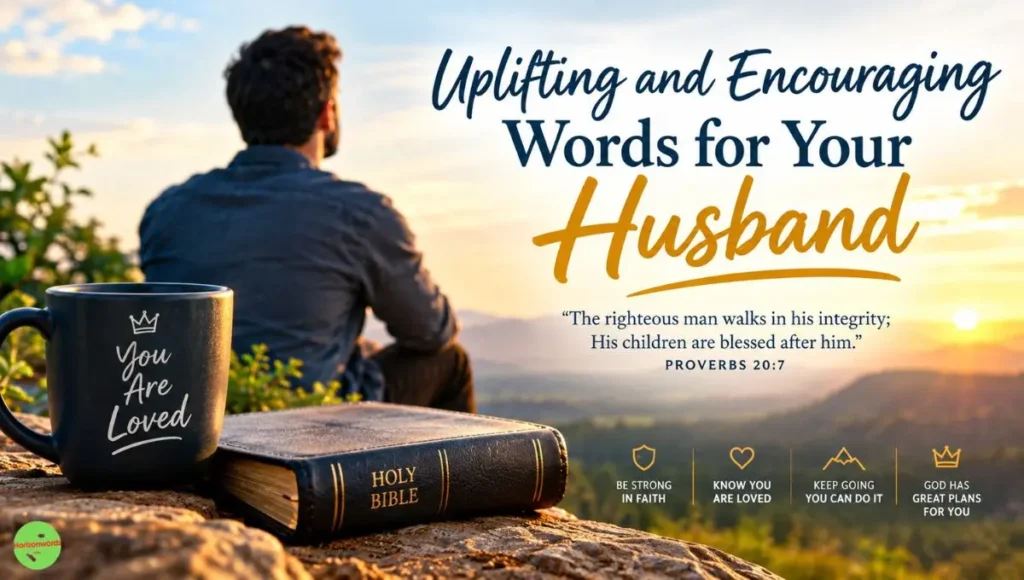 Uplifting and Encouraging Words for Your Husband