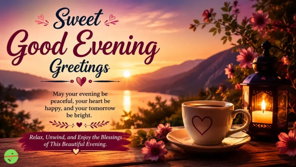 Sweet Good Evening Greetings