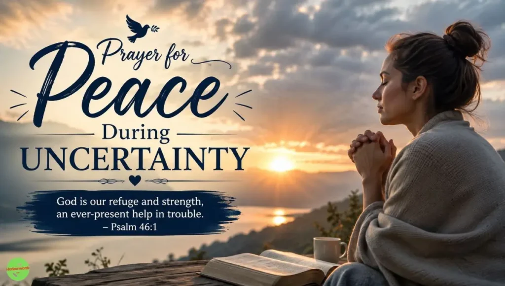 Prayer for Peace During Uncertainty