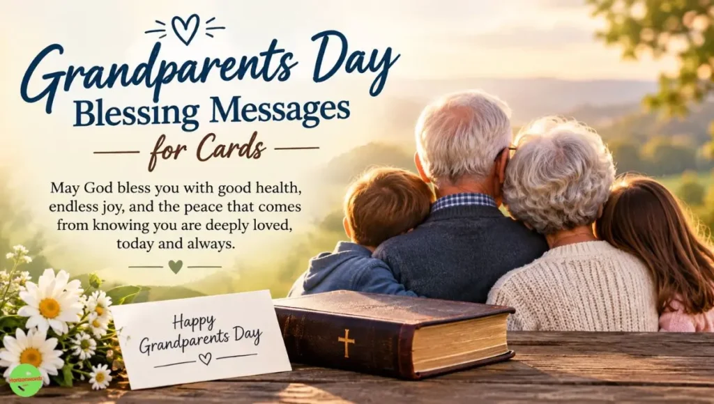 Grandparents Day Blessing Messages for Cards