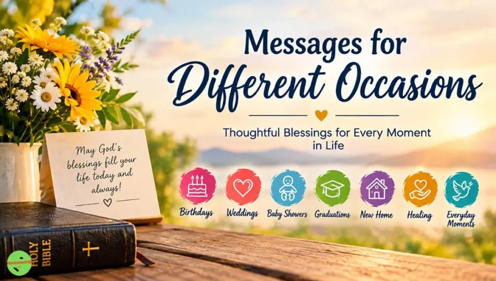 Messages for Different Occasions