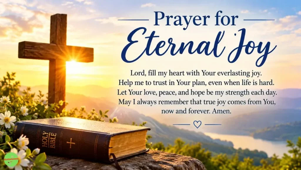 Prayer for Eternal Joy