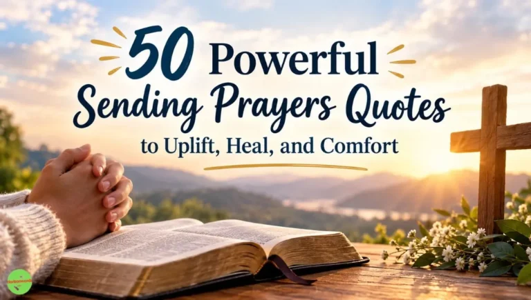 50 Powerful Sending Prayers Quotes to Uplift, Heal, and Comfort