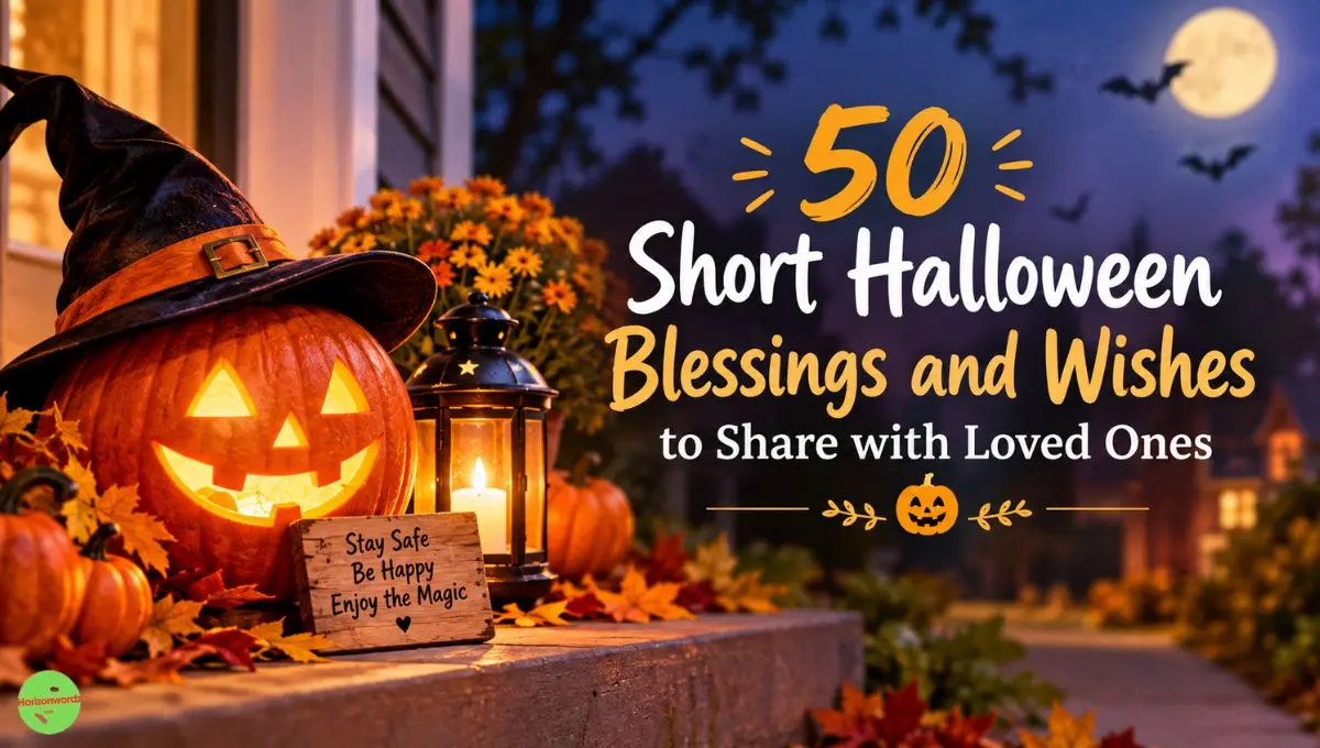 50 Short Halloween Blessings and Wishes to Share with Loved Ones