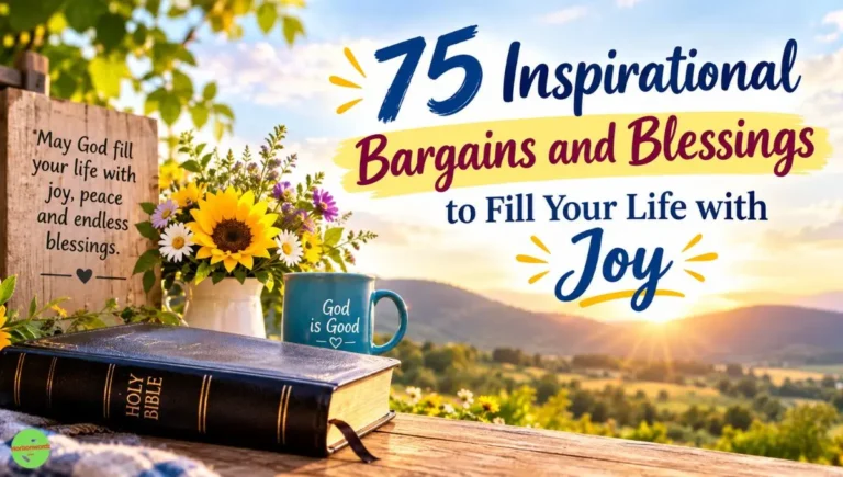 75 Inspirational Bargains and Blessings to Fill Your Life with Joy