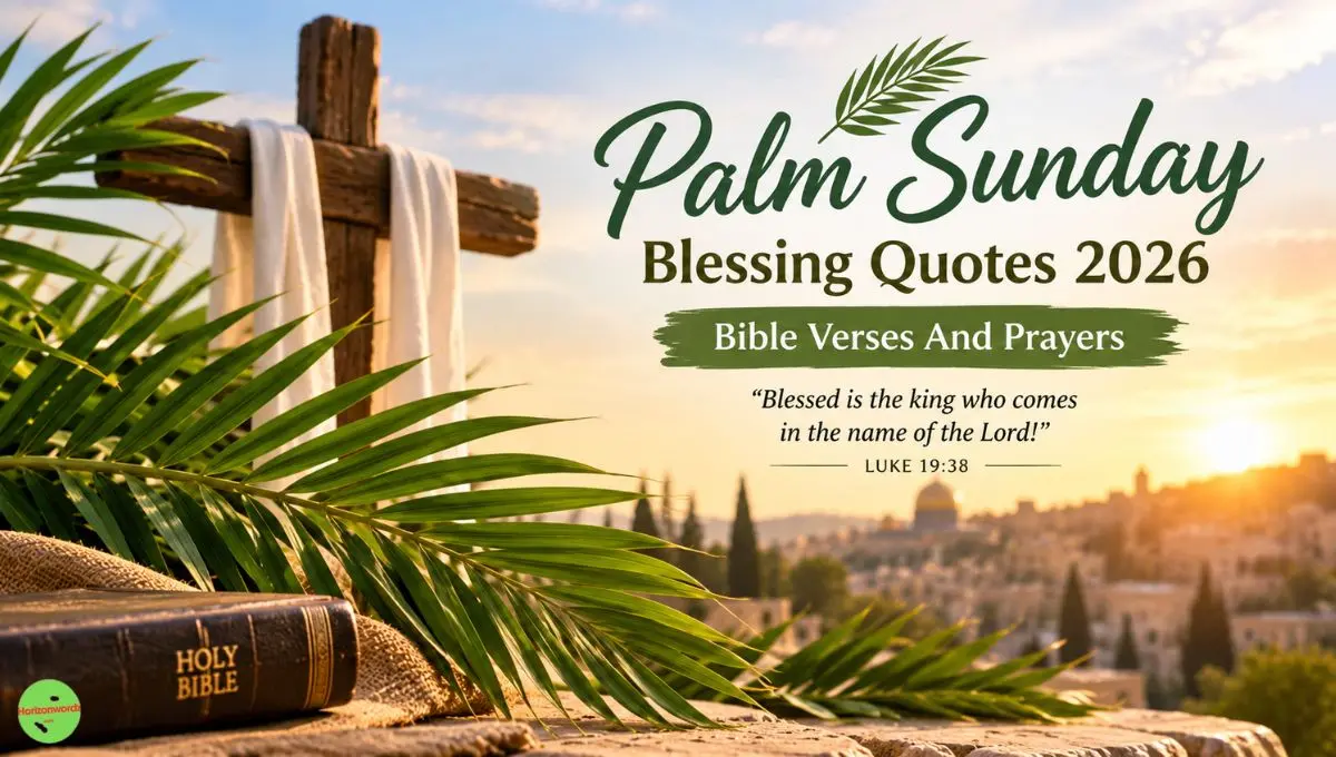 Blessing Palm Sunday Quotes 2026 | Bible Verses And Prayers