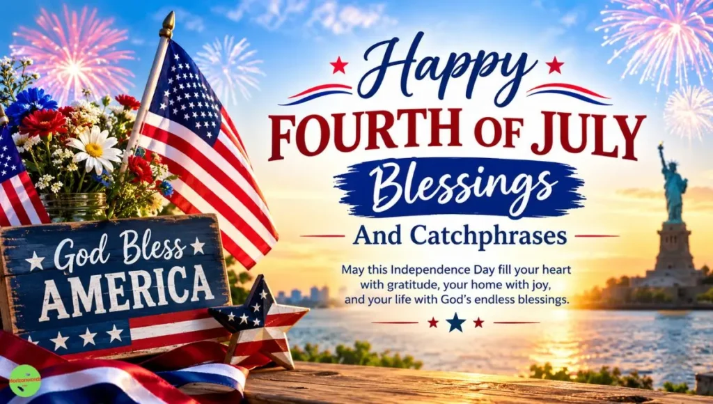 Happy Fourth Of July Blessings And Catchphrases