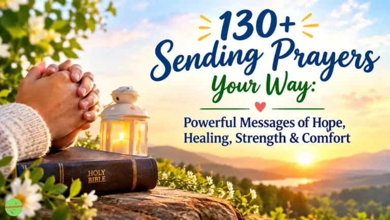 130+ Sending Prayers Your Way: Powerful Messages of Hope, Healing, Strength & Comfort