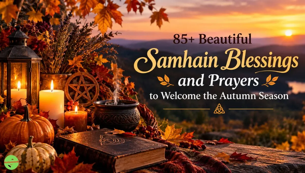 85+ Beautiful Samhain Blessings and Prayers to Welcome the Autumn Season