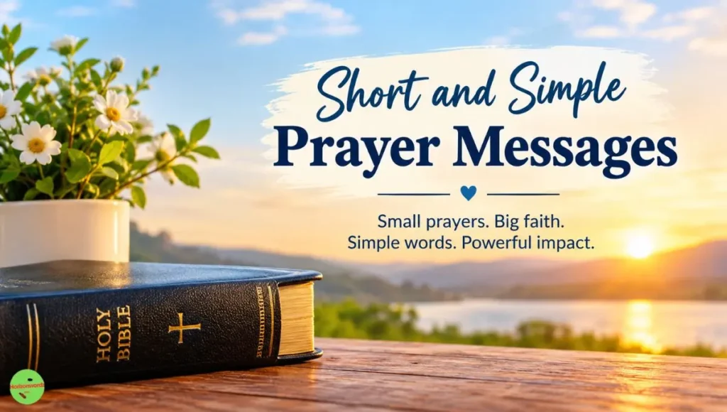 Short and Simple Prayer Messages