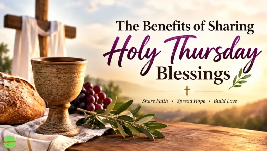 The Benefits of Sharing Holy Thursday Blessings