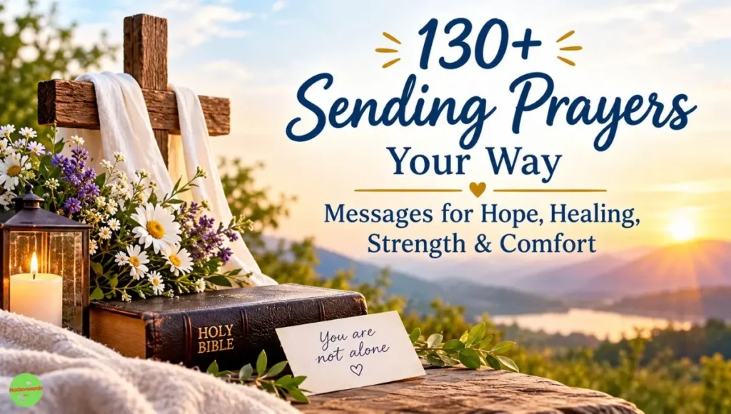 130+ Sending Prayers Your Way Messages for Hope, Healing, Strength & Comfort