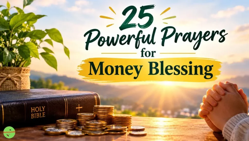 25 Powerful Prayers for Money Blessing