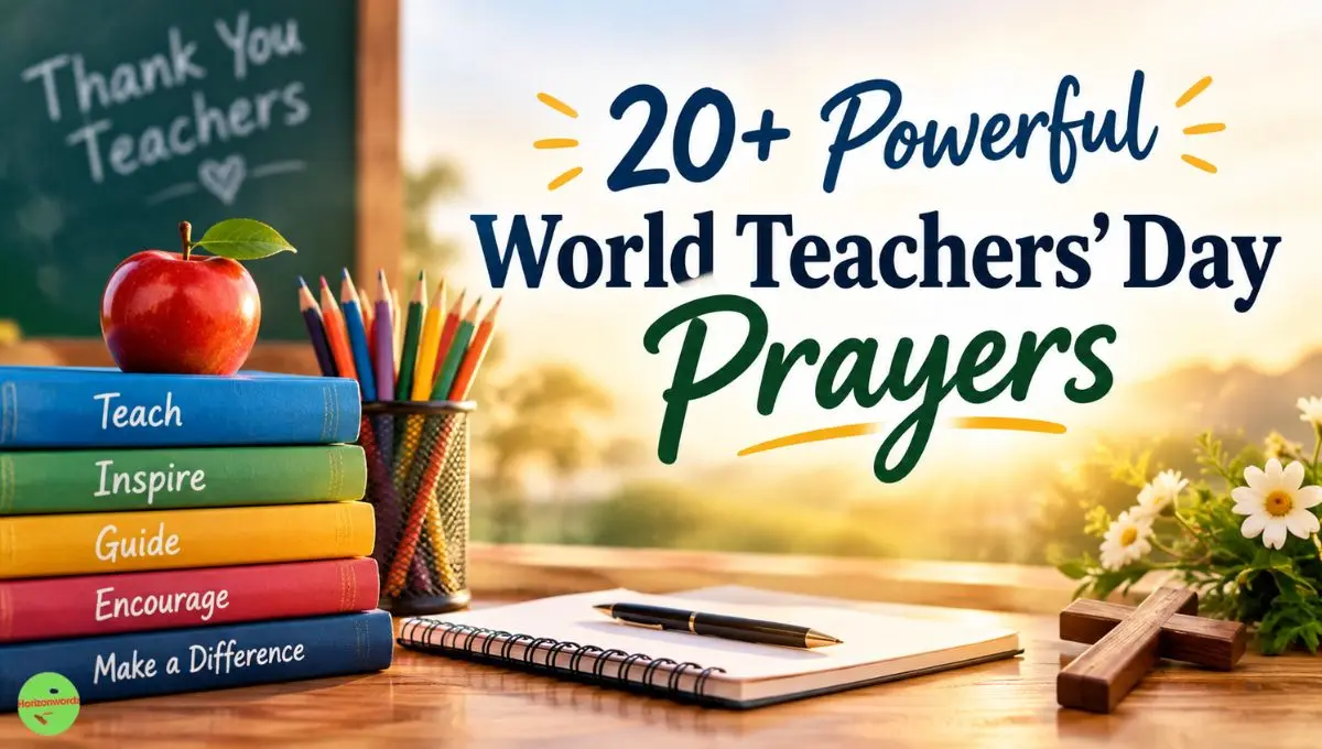 20+ Powerful World Teachers’ Day Prayers