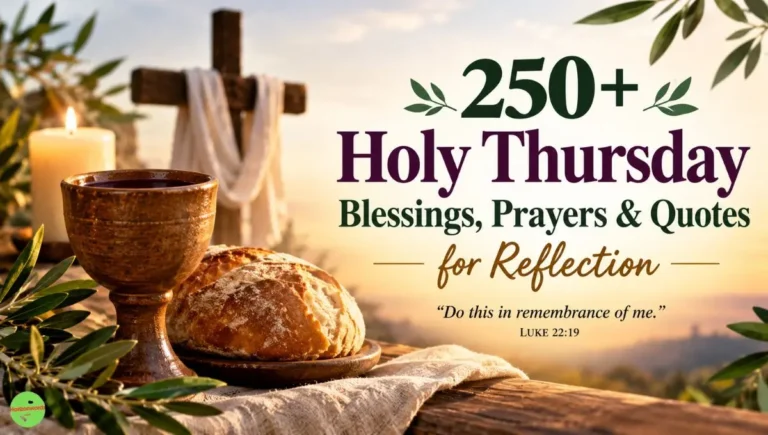 250+ Holy Thursday Blessings, Prayers & Quotes for Reflection