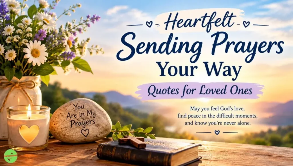 Heartfelt Sending Prayers Your Way Quotes for Loved Ones