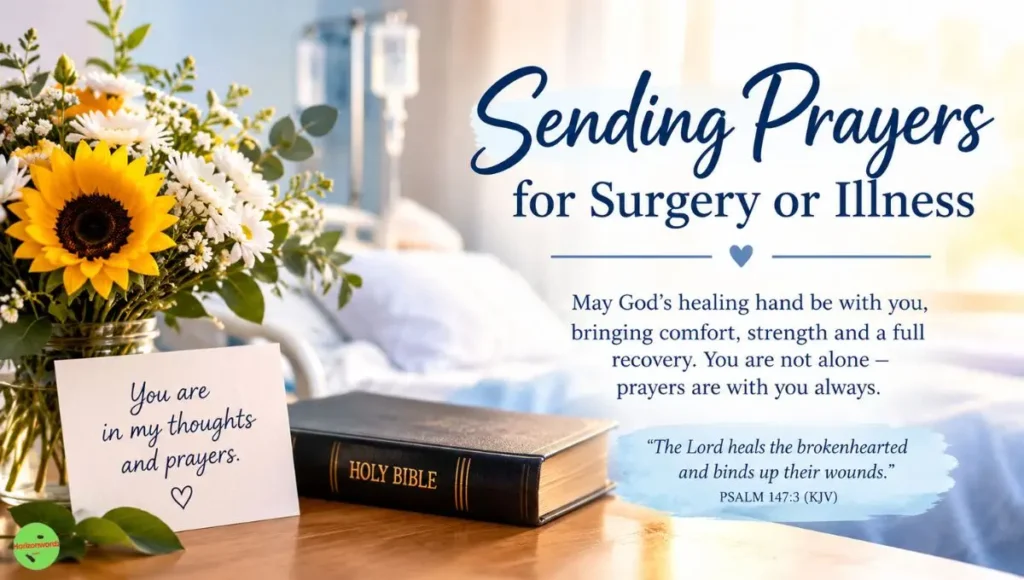 Sending Prayers for Surgery or Illness