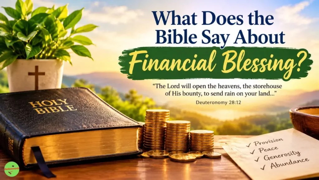 What Does the Bible Say About Financial Blessing?