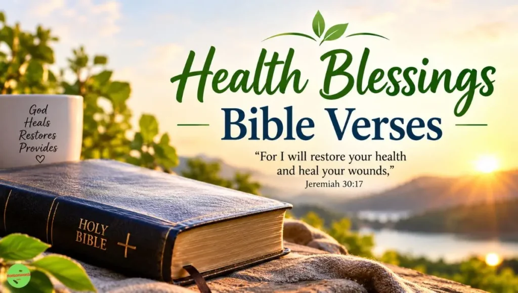 Health Blessings Bible Verses