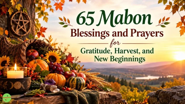 65 Mabon Blessings and Prayers for Gratitude, Harvest, and New Beginnings