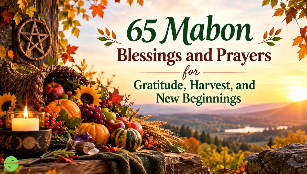 65 Mabon Blessings and Prayers for Gratitude, Harvest, and New Beginnings
