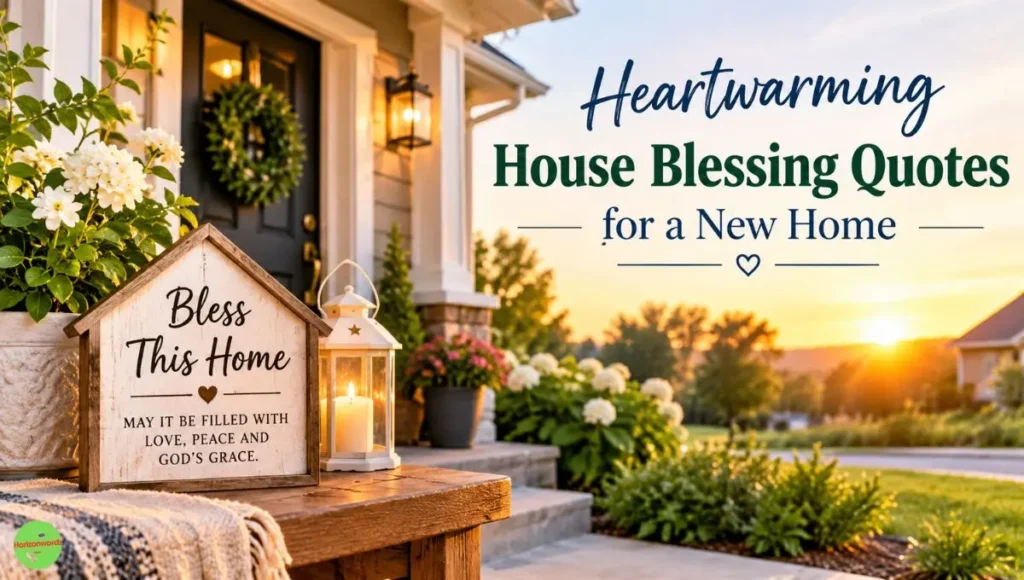 Heartwarming House Blessing Quotes for a New Home