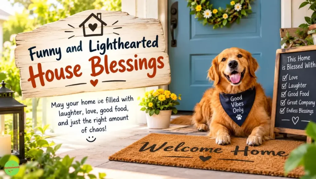 Funny and Lighthearted House Blessings
