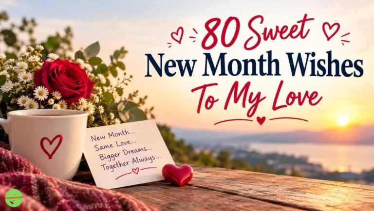 80 Sweet New Month Wishes To My Love